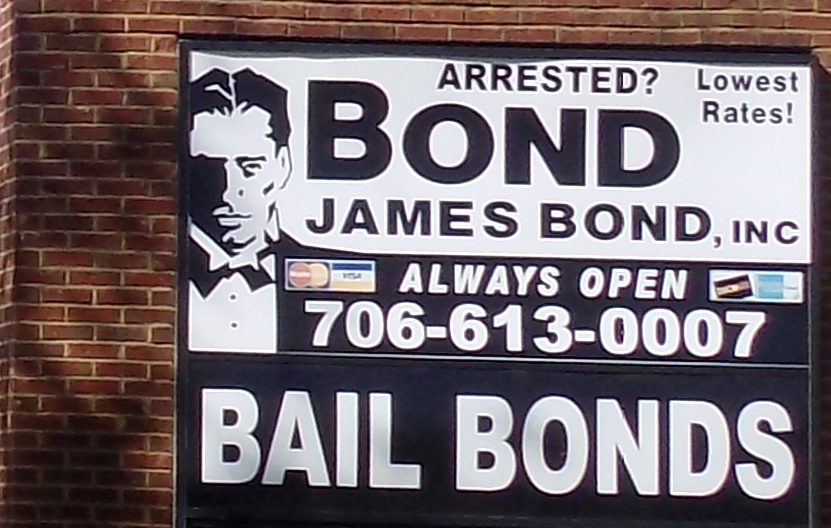 sign | Bond James Bond Inc.