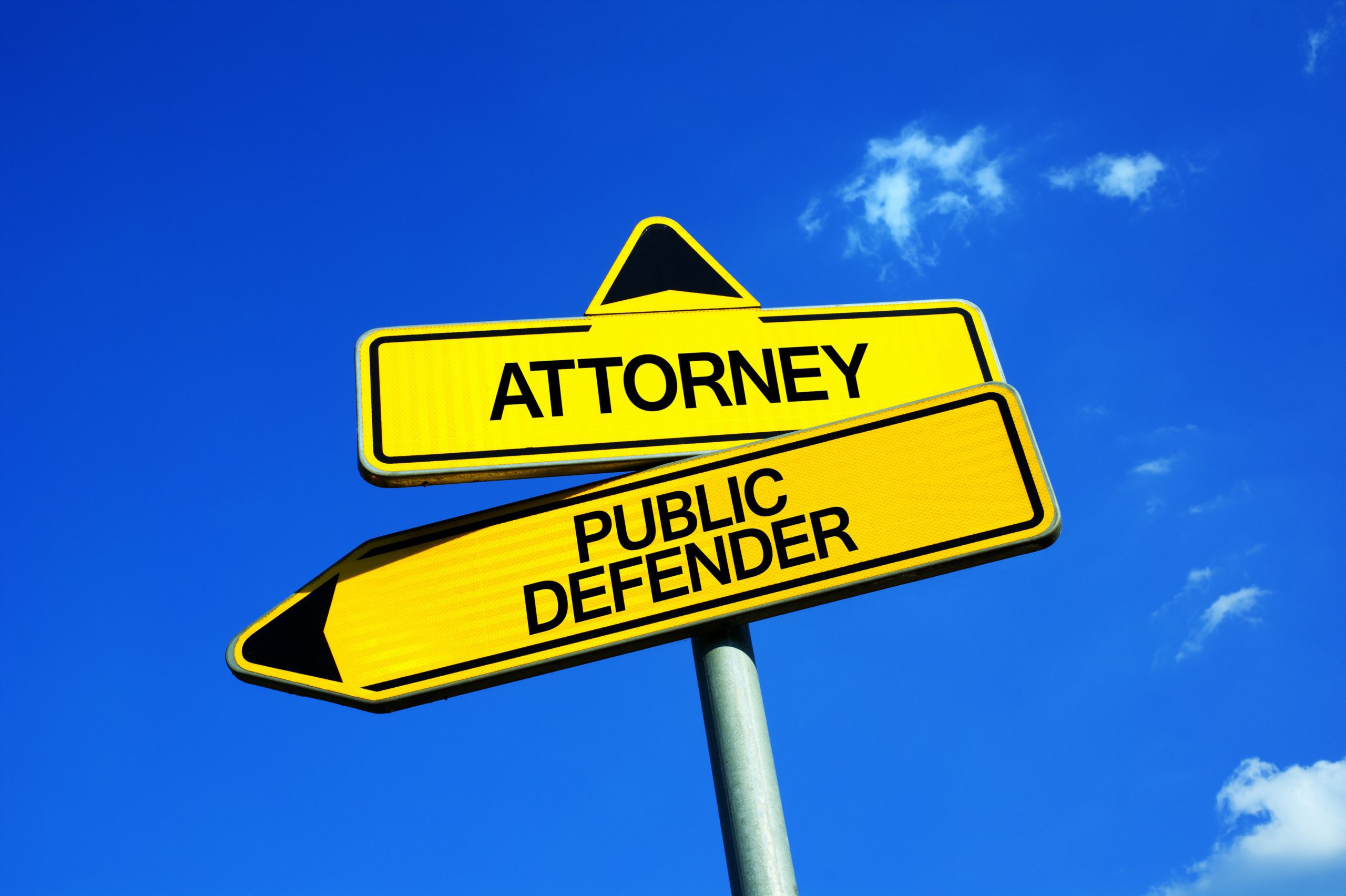 Public Defender Vs A Private Criminal Lawyer