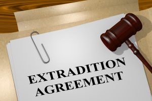 Gavel, Extradition Agreement, Legal Paperwork