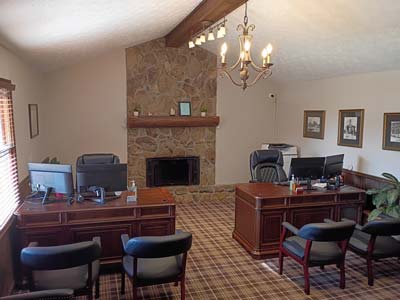 Inside of the Cobb County Office